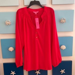 NWT Lilly Pulitzer blouse xxl current